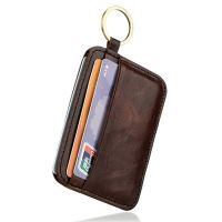 （Layor wallet） ใหม่วินเทจหนังแท้มินิกระเป๋าสตางค์ผู้ชาย39; S ผู้ถือบัตรเครดิตบางคลัทช์กระเป๋าเงินกระเป๋าเงินเหรียญขนาดเล็กสำหรับผู้หญิง