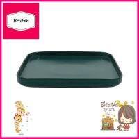 จานเหลี่ยม PORCELAIN 10 นิ้ว KECH SOLID GREENPORCELAIN SQUARE-SHAPED PLATE KECH 10IN SOLID GREEN **ของแท้100%**