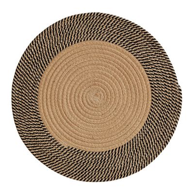 Japanese Style Woven Carpet Round Floor Mat Simple Mats Bedroom Living Room Sofa Floor Rugs