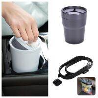 hot【DT】 New Tissue Coin Holder Multifunctional Car Trash Bin Interior Parts