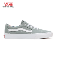 VANS SK8-Low - (Smell The Flowers) green milieu/true white รองเท้า ผ้าใบ VANS ชาย หญิง