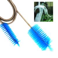 Stainless Steel Tube Cleaning Brush Single Double Ended Flexible Aquarium Fish Tank Filter Pump Hose Pipe Brushes Cleaner Shoes Accessories