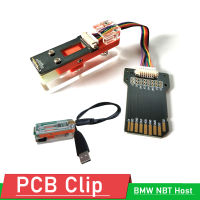 คลิป PCB สำหรับ BMW NBT โฮสต์แปรงซ่อมอัพเดตเฟิร์มแวร์การเขียนโปรแกรมการเผาไหม้ตารางการแข่งขันคลิปเครื่องมือการ์ด SD USB