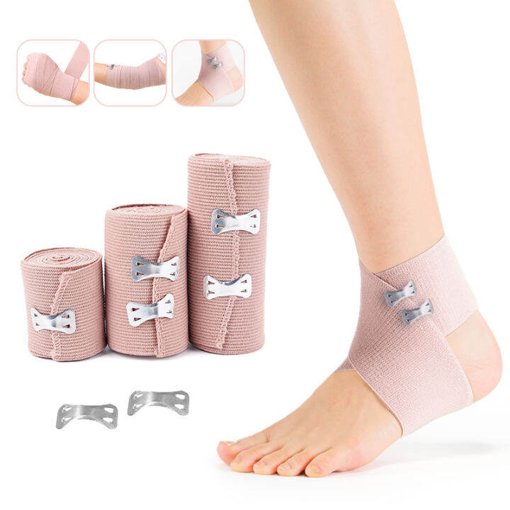 1 Roll High Elastic Bandage 4.5M Outdoor Sports Sprain Treatment