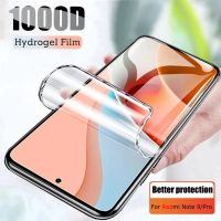 Hydrogel Film For Redmi Note 9 8 7 Pro 9S 8T 10 10S 10T Screen Protector For Xiaomi Redmi 9 9T 9A 9C NFC 8A 7A 9AT Film Screen Protectors