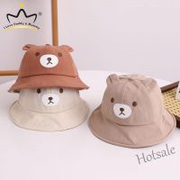 【hot sale】✟✧๑ C05 Cute Bear Ear Baby Fisherman Hat Korean Newborn Bucket Hat Soft Outdoor Breathable Beach Panama Hat