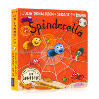 Spider Rillas three siblings spinderellas original English picture book Julia Donaldson Julia Donaldsons early childhood enlightenment cognition cardboard book English Enlightenment parent-child the Gruffalo Gulu Niu tongauthor