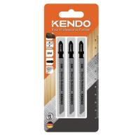 KENDO 46005001 ใบเลื่อยจิ๊กซอตัดไม้ T101AO (3 ชิ้น/แพ็ค)