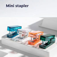 Mini Stapler Punch Hole Paper Portable Plastic Clip Binding Book Simplicity Cute 24/6 26/6 Office School Supplies Stationery Staplers Punches