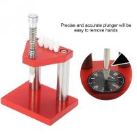 Hand Plunger Remover with 9pcs Plastic Dies Set Parts Needle Press Loader Watchmaker Repair Tools Accessories