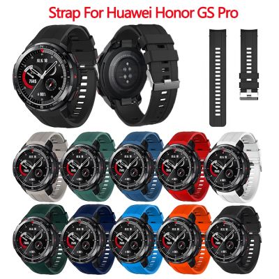 22mm Band For Huawei Honor GS Pro Band Sport Silicone Watch Wrist Bracelet Replacement For Honor GS Pro Watch Accessories
