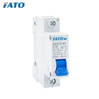 FATO MCB DC 1P 125V-750V 4.5/6KA Breaking Capacity Mini Circuit Breaker 10A 16A 20A 25A 32A 40A 63A Din Rail Fuse PV System Breakers Load Centers  Fus