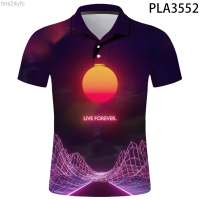 Summer  2022 New Summer 3d Printed Polo Shirt Men Vaporwave Streetwear Fashion Camisas Harajuku Short Sleeve Casual Ropa De Hombre Tops 2023 new polo shirt