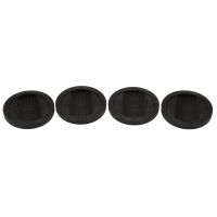 Furniture Castor Cups 8 PCS, Rubber Feet Pads Non Slip Furniture Coasters for Chair Leg Floor Protectors Bed Sofa Wheel