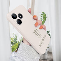 เคส PMP สำหรับ Realme C53 Realme Narzo N53แฟชั่นเคสซิลิโคนขอบสี่เหลี่ยมโทรศัพท์คลุมทั้งหมดกล้องกันกระแทกวอลเปเปอร์หิน