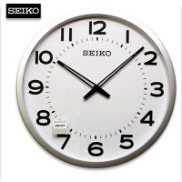 Velashop  นาฬิกาแขวนไซโก้ SEIKO ขนาดใหญ่(20นิ้ว) รุ่น QXA563S (บรอนซ์เงิน) รับประกันศูนย์ 1 ปี , QXA563, QXA563K