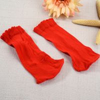 Baby Boy Girl Cotton Soft Anti-slip Socks Cute Children Solid Color Socks Stockings Leg Warmers 0-4T