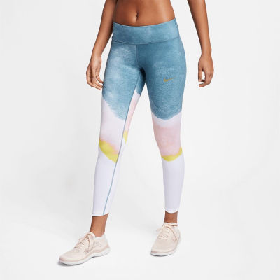 กางเกงวิ่งNikeของแท้ รุ่น Epic Lux Womens Printed Running Tights (931909-100)