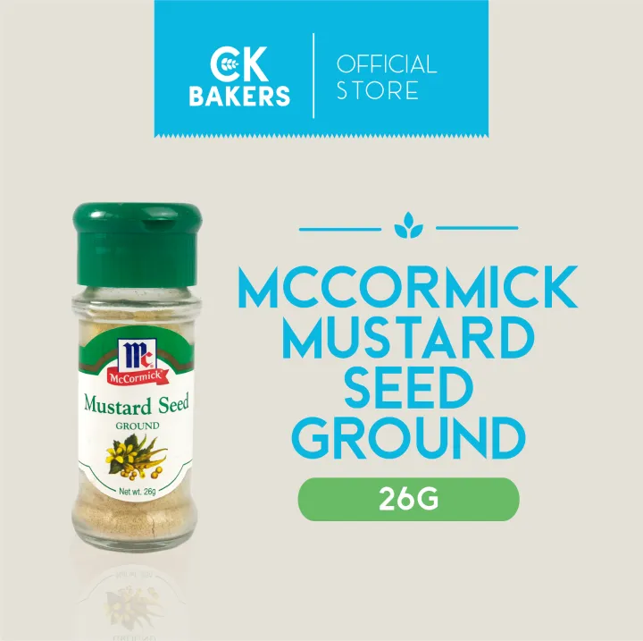 McCormick Mustard Seed Ground 26grams Lazada PH