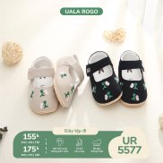 Giày Tập Đi Uala Thêu Hoa mẫu mới dành cho bé gái UR 5577