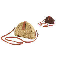 Crossbody Straw Bag Womens Straw Handbag Shoulder Bag For Beach Travel And Everyday Use