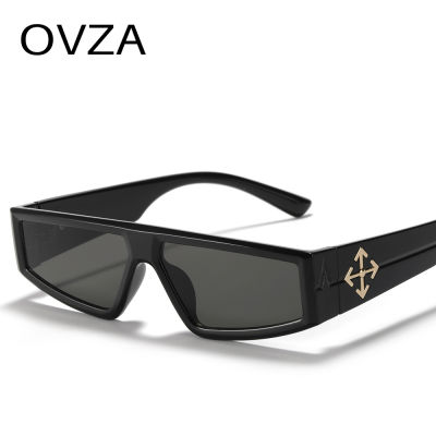 OVZA พังก์สตรีแว่นกันแดดเสื้อผ้าแบรนด์2022แฟชั่นแว่นตาชายแคบกรอบ S045