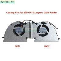 Laptop CPU GPU Cooling GP76 Leopard GE76 Raider Notebook Fans Cooler Radiator PABD1A010SHR N451 PABD1A010SHL N452