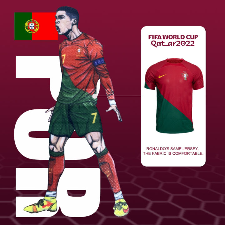 Portugal unveils World Cup shirt in diagonal red-green design - Sportstar