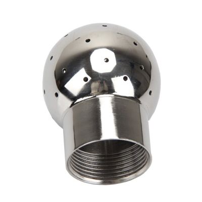 1/2" Thread Female Cleaning Spray Ball Stainless Steel Sanitary Pipe Fittings Fix/Rotary Tank Cleaning Ball Head Pipe Fittings Accessories