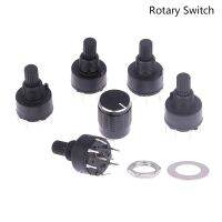 RS16 16MM Rotary Band switch 1 Pole 5/6/8 2 Pole 3/4 Position Handle Length 15MM Axis band switch