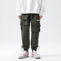 Designer Vintage Cargo Pants Male High Quality Multi-Pocket Fashion Black Army Trousers Japan Style Trend Loose Joggers Pant Men