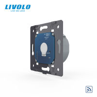 Livolo EU Standard Remote Switch Without Glass Panel, AC 220~250V Wall Light Remote&amp;Touch Switch,VL-C701R