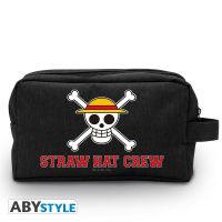 ABYStyle [ลิขสิทธิ์แท้ พร้อมส่ง] กระเป๋า กระเป๋าเดินทาง กระเป๋าใส่ของ One Piece Toiletry Bag กระเปาอเนกประสงค์ วันพีซ - สัญลักษณ์ กลุ่มโจรสลัดหมวกฟาง Skull Luffy