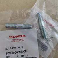 น็อตปากท่อไอเสีย honda เวฟ 125 สินค้าแท้ศูนย์ 92900-08028-0E (ขายเซตละ 2 ตัว)