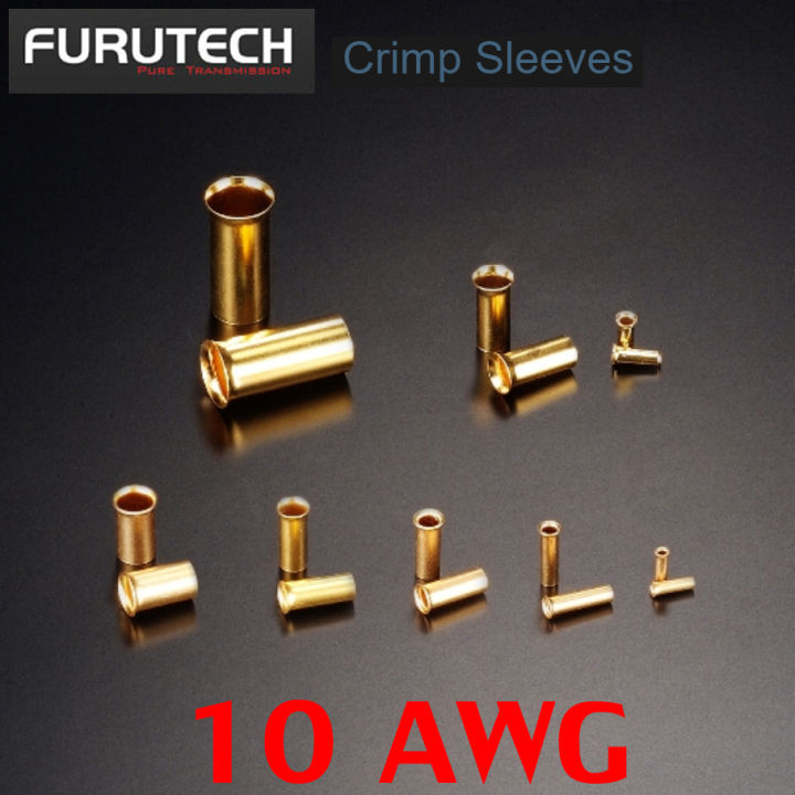 ของแท้-furutech-gs-35p-g-10awg-crimp-sleeves-high-performance-crimp-sleeves-audio-grade-made-in-japan-ร้าน-all-cable
