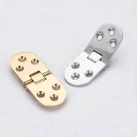 Silver Gold Flap Hinges Flush Mounted Folding Self Supporting Zinc Alloy For Table Door Cabinet Household Furniture Hardware