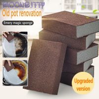 Sponge Eraser Rust Remover Dish Pot Cleaning Emery Descaling Rub Pots Tools Gadgets Accessories