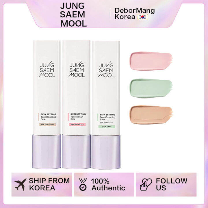 KOREA [JUNG SAEM MOOL] Jungsaemmool Skin Setting Tone up sun Base SPF50 ...