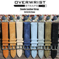 สายนาฬิกา สายหนังกลับ รุ่น Suede Leather Straps 18,19,20,22mm