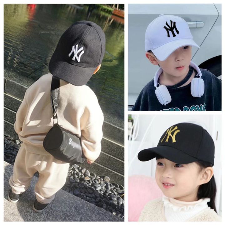 ji519945961 Kids Baseball Caps NY Children’s sports cap | Lazada PH