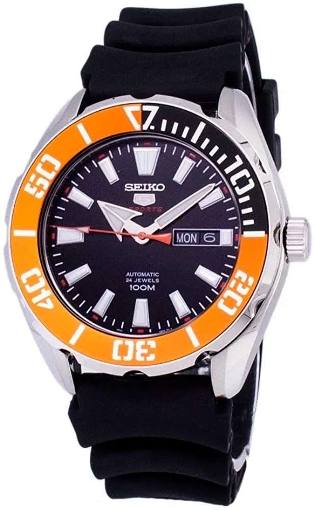 Đồng hồ Seiko cổ sẵn sàng (SEIKO SRPC59 Watch) Seiko 5 Sports SRPC59 Men's  Rubber Band