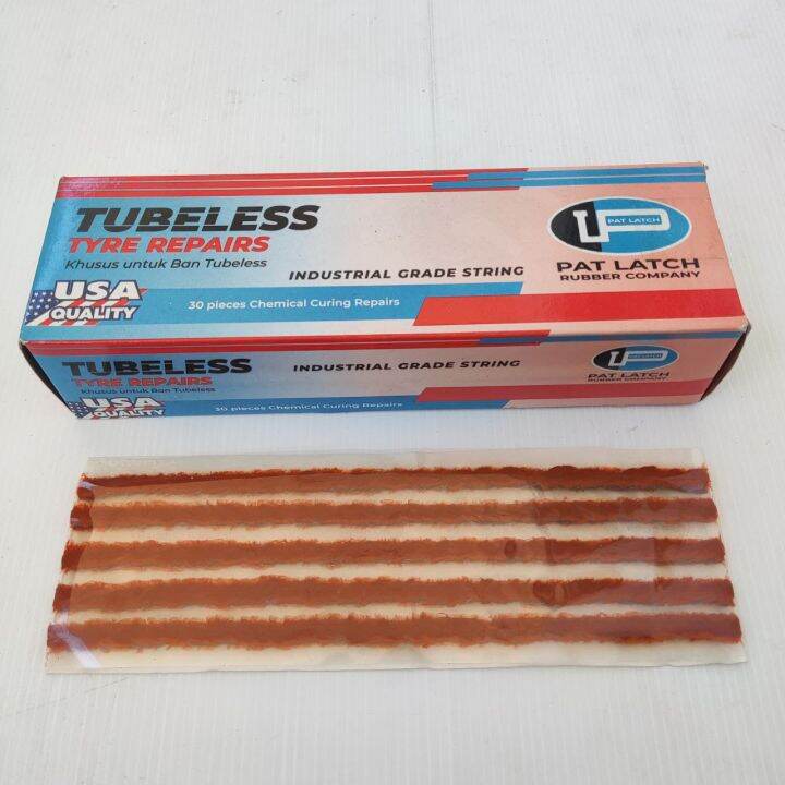 Refil Isi Ulang Karet Lem Cacing Tambal Ban Tubles Isi 5 Made in USA