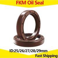 2Pcs FKM Framework Oil Seal ID 25mm 26mm 27mm 28mm 29mm OD 32-72mm Thickness 4-12mm Fluoro Rubber Gasket Rings