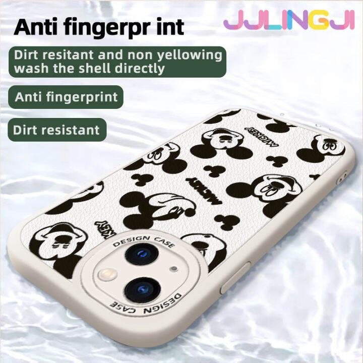 jjlingji-เคสสำหรับ-xiaomi-8-lite-8-pro-8-se-9-10กระแสแฟชั่นลายมิกกี้เมาส์ใหม่โทรศัพท์ดีไซน์ด้านข้างดีไซน์ใหม่หนัง-lensa-kontak-เคสป้องกันแบบบางกล้องเคสกันกระแทก