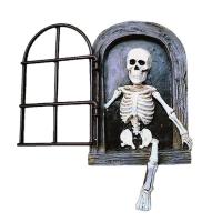 Out The Door Tree Hugger Realistic Spooky Garden Skeleton Statue Funny Garden Tree Decoration Skeleton Halloween Decor Yard Decorations for Lawn Porch Outdoor Indoor effective