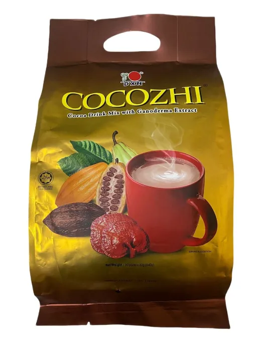 Cocozhi Cocoa Drink Mix with Ganoderma Extracts 20 Sachets Lazada PH