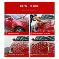 280G Red Car Wax Maintenance New Car Decontamination Glazing Protective Wax Paint Care Nano Coating Micro Scratch Repair