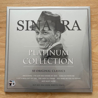 แผ่นเสียง Frank Sinatra ‎– The Platinum Collection ,3 × Vinyl, LP, Compilation, White vinyl, eu  แผ่นเสียง มือหนึ่ง ซีล