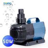 ปั๊มน้ำประหยัดไฟ SOBO BO-7000A ECO Water Pump 50 W ปั๊มน้ำพุ ปั๊มน้ำตก ปั๊มแช่ ปั้มบ่อปลา BO7000A