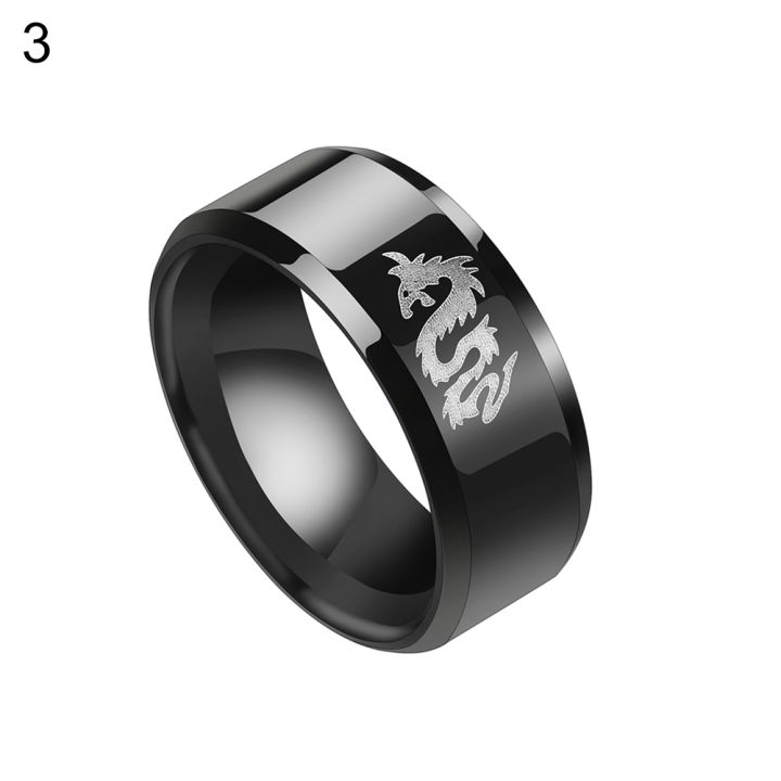 แหวนอัลลอยทันสมัยสำหรับผู้ชาย-แหวนแฟชั่นลายแมงป่องสไตล์ฮิปฮอปแบบโกธิก